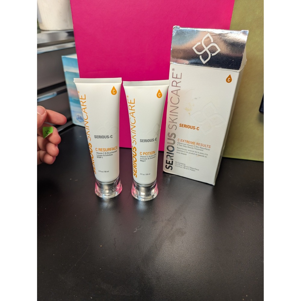 Serious Skincare C Extreme Results Vitamin C Resurfacing Kit 2oz 2pc Set